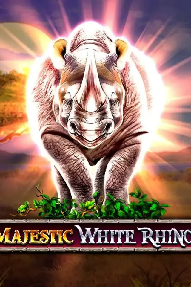 Play Majestic White Rhino by Unknown Provider